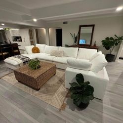 SUPER PLUSH CLOUD BRAND NEW GREY SECTIONAL SAME DAY DELIVERY 