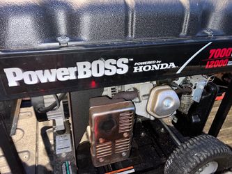 Generator Powered By Honda Motor