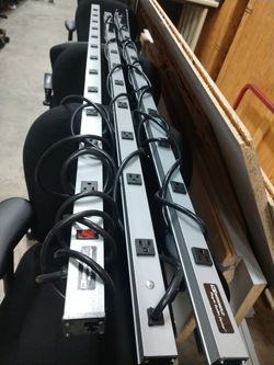 Multiple outlet power strips