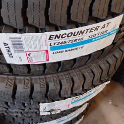 Set De Llantas Nuevas Sumitomo At Lt 245 75 16