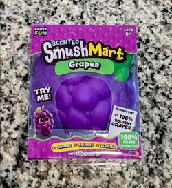 SmushMart Scented Grapes Squishy Toy - New, unopened