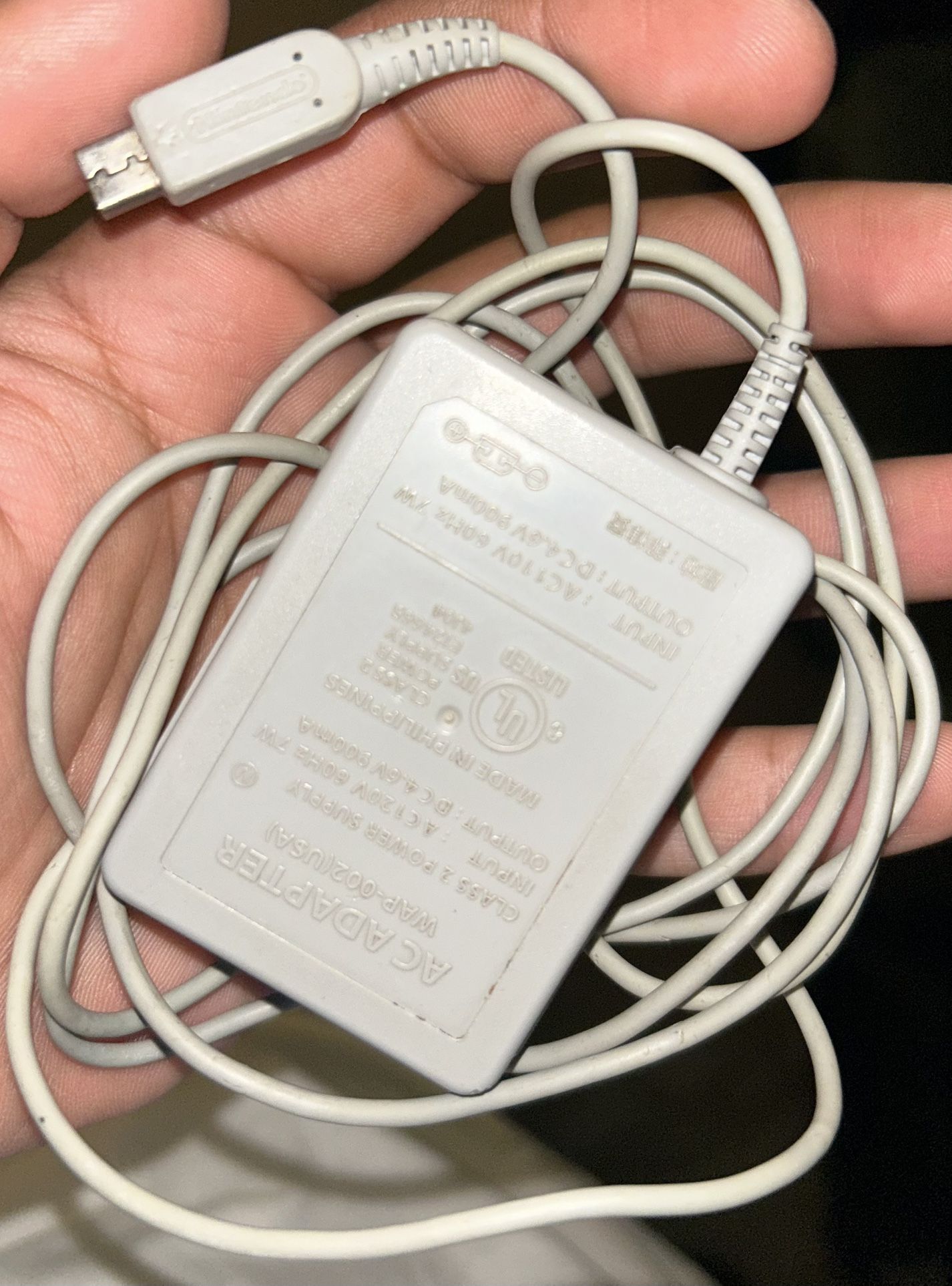 Nintendo charger 3DS/ DSi/DSi XL/ 2DS/ 2DS XL