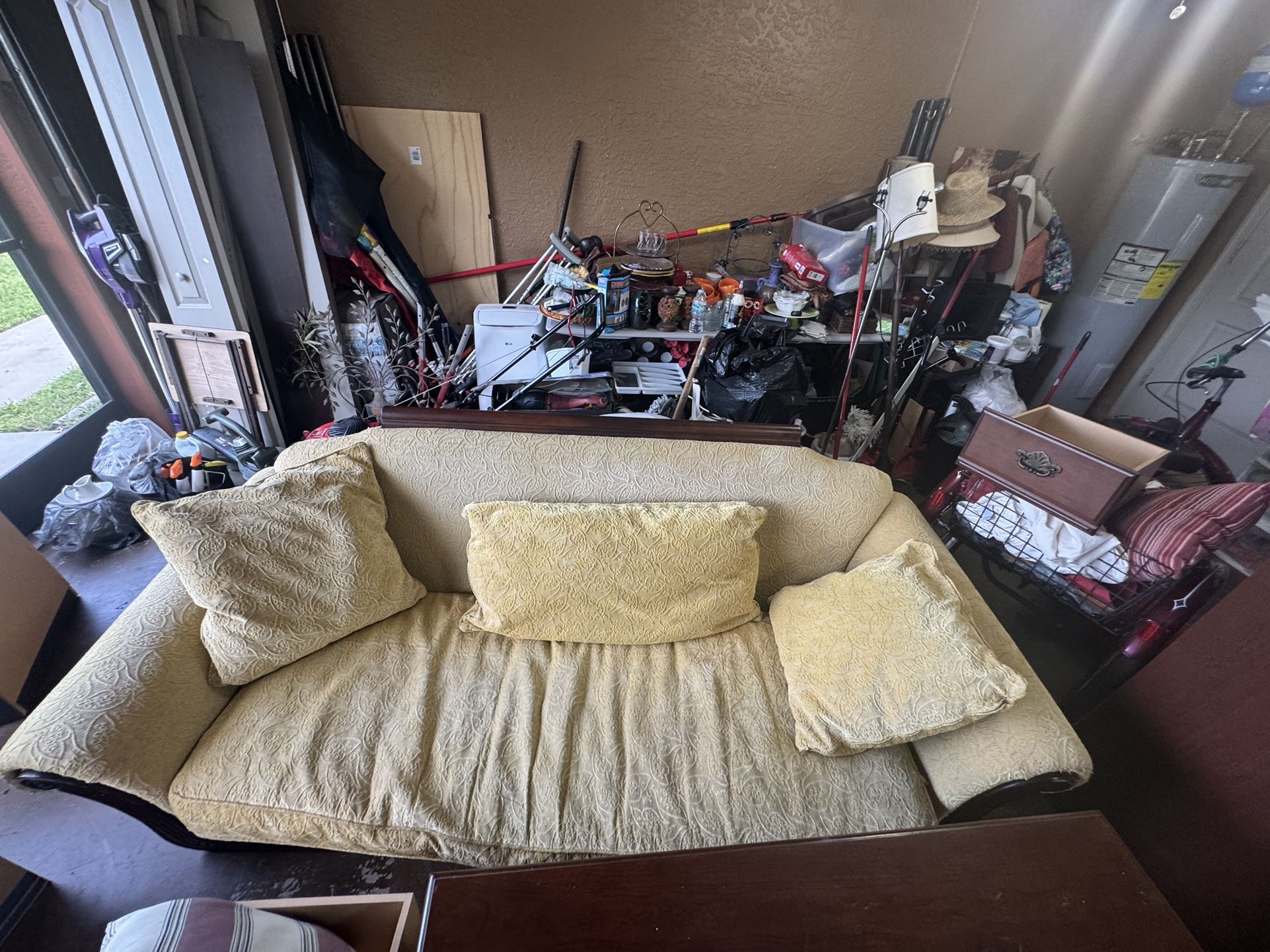 4 High Bar Stools +couch,chair