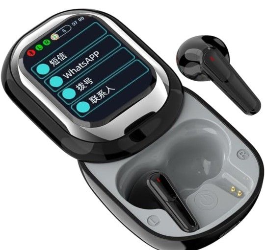 SE-ONE True Wireless Bluetooth Headphones Touch Screen Smart Charging Case Bluetooth 5.4