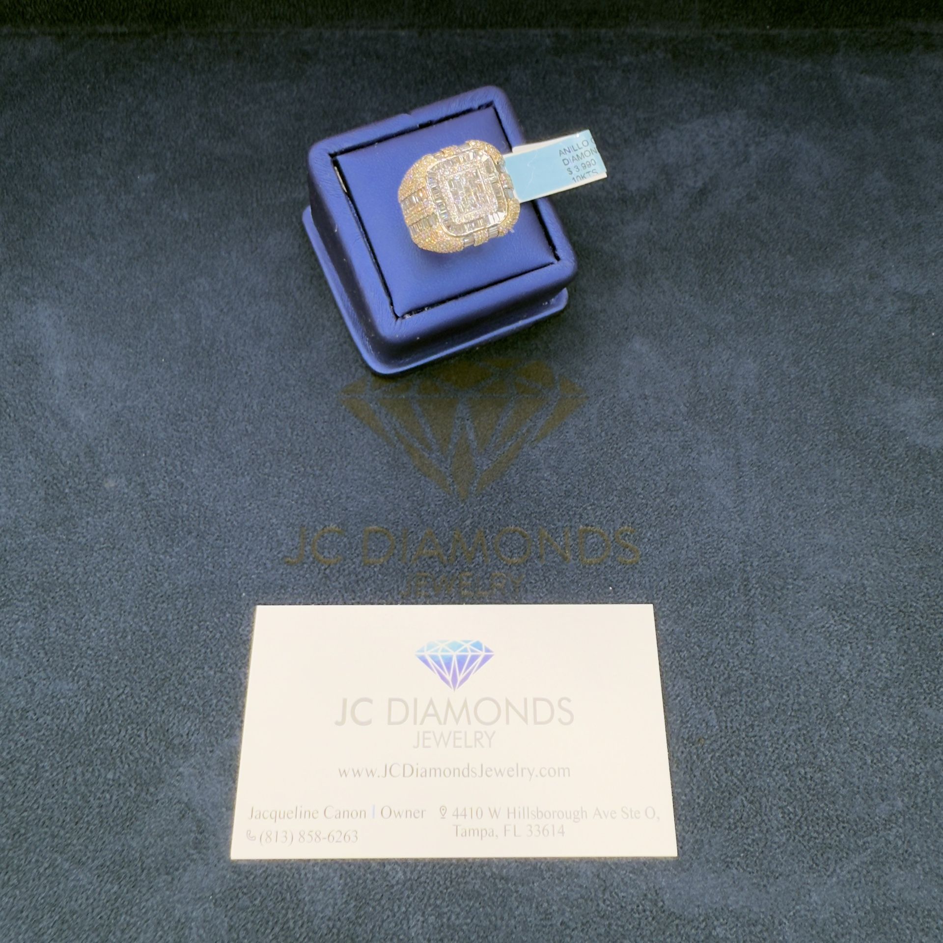 Ring Men 10k Gold Diamonds 💎 Real Diamonds