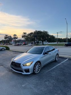 Infiniti Q50 Silver Sedan