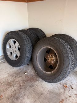 Jeep Wrangler Rims + Tires