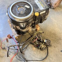 17hp 1-1/8 Shaft John Deere Motor With Wiring 