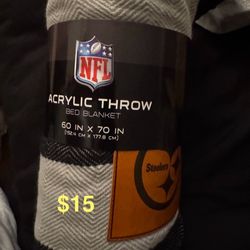 Steelers Throw Blanket 