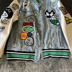 First Row Varsity Letterman's Baseball Jacket