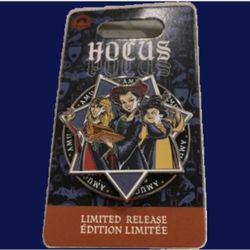 2022 Disney Parks Hocus Pocus The Sanderson Sisters Spinner Pin