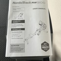 NordicTrack RW200 Rower 