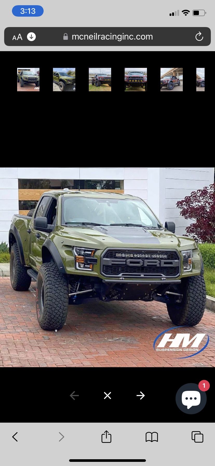 2017-2022 Ford F-150 Raptor Off-road McNeil Racing Body Kit