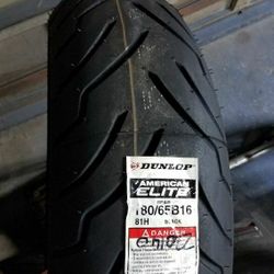 Dunlop harley Davidson rear tire new 180/65B16