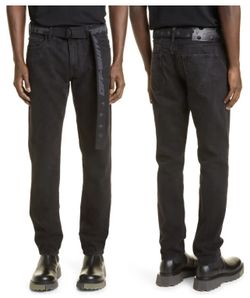 off- white skinny jeans