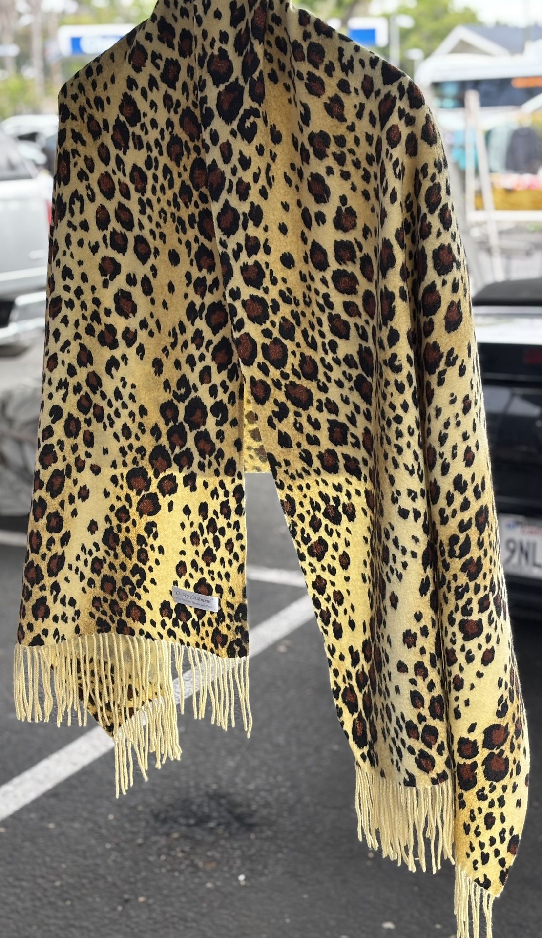 New Cashmere And Wool Scarf Shawl Throw