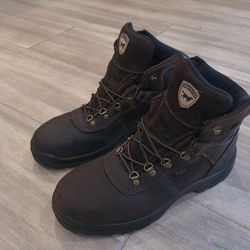 Red Wing Steel Toe Work Boots Size 10 .5  Ultra Dry Waterproof 