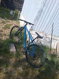 Good Bike , Flat Back Tire And Rust 