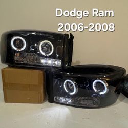 Dodge ram 2006  / 2008 headlights