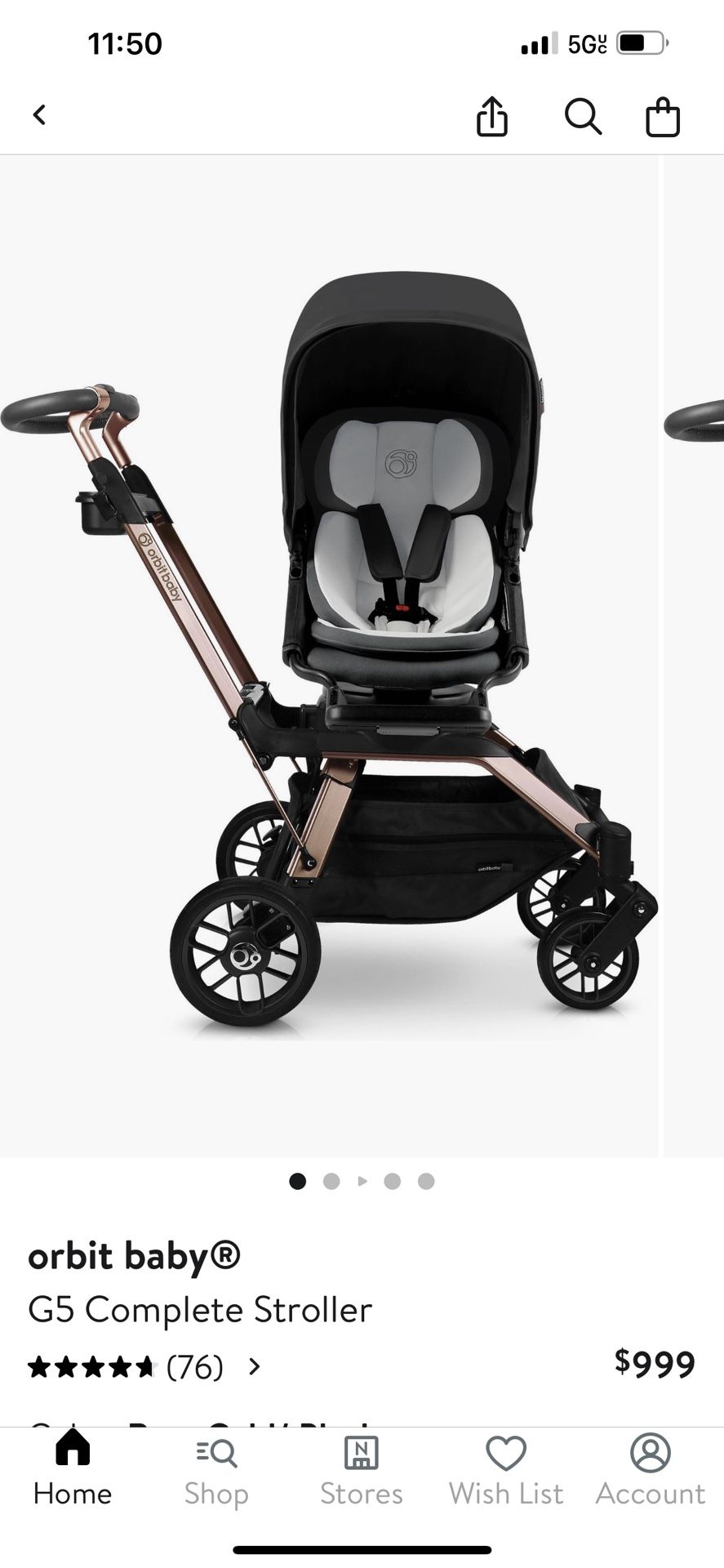 Orbit Baby G5 Stroller
