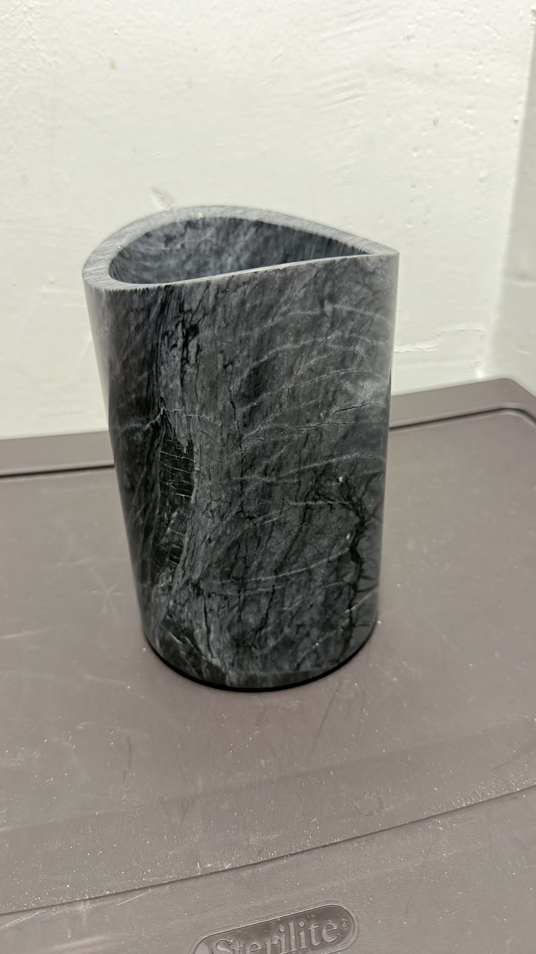 Marble Grey Wine Cooler - Crate & Barrel Brand