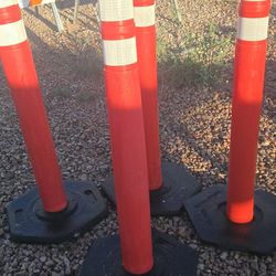 4 4' Traffic Barricades 