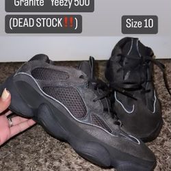 "Granite" Yeezy 500.
