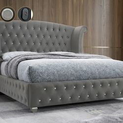 NEW QUEEN AND KING SIZE LUXURY BED WITH MATTRESS