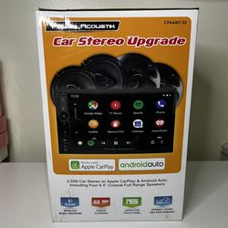 Power Acoustik Complete Stereo Upgrade Kit W/ Car Play/AndroidAuto CPAAM7-S2 new