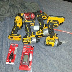 Dewalt impacts new abd Milwaukee impacts new