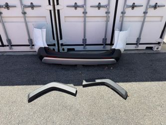 2019 - 2026 TOYOTA RAV4 OEM REAR BUMPER ASSEMBLY WHITE