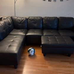 Leather Couch 