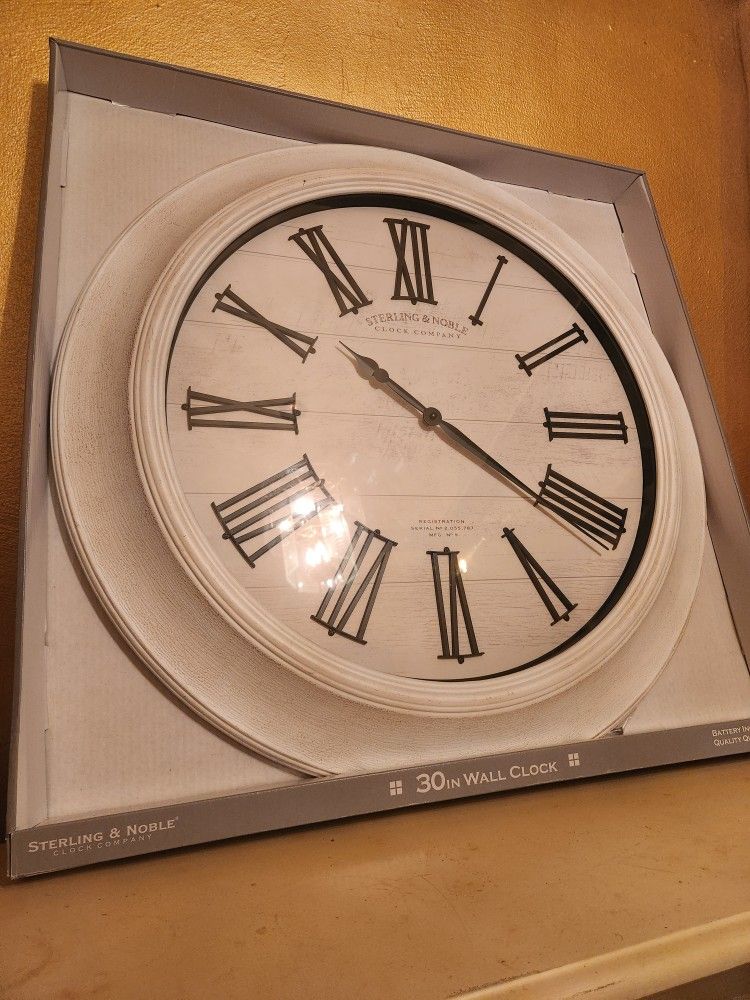 Huge 30in Clock