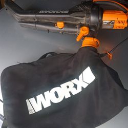 WORX Electric Leaf Blower And Succesioner 