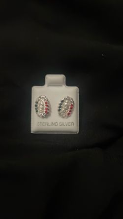 Mary silver earrings
