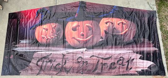 Halloween Bounce House 13ft Art Panel (Panel Only - Some Wear)