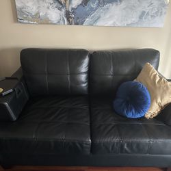 Black Love Seat And Couch Sleepers 