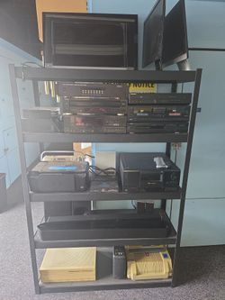 Electronic Items 📺 VCR PRINTER STEREO TAPE DECK DVD & CD PLAYER  SOUND BAR ETC