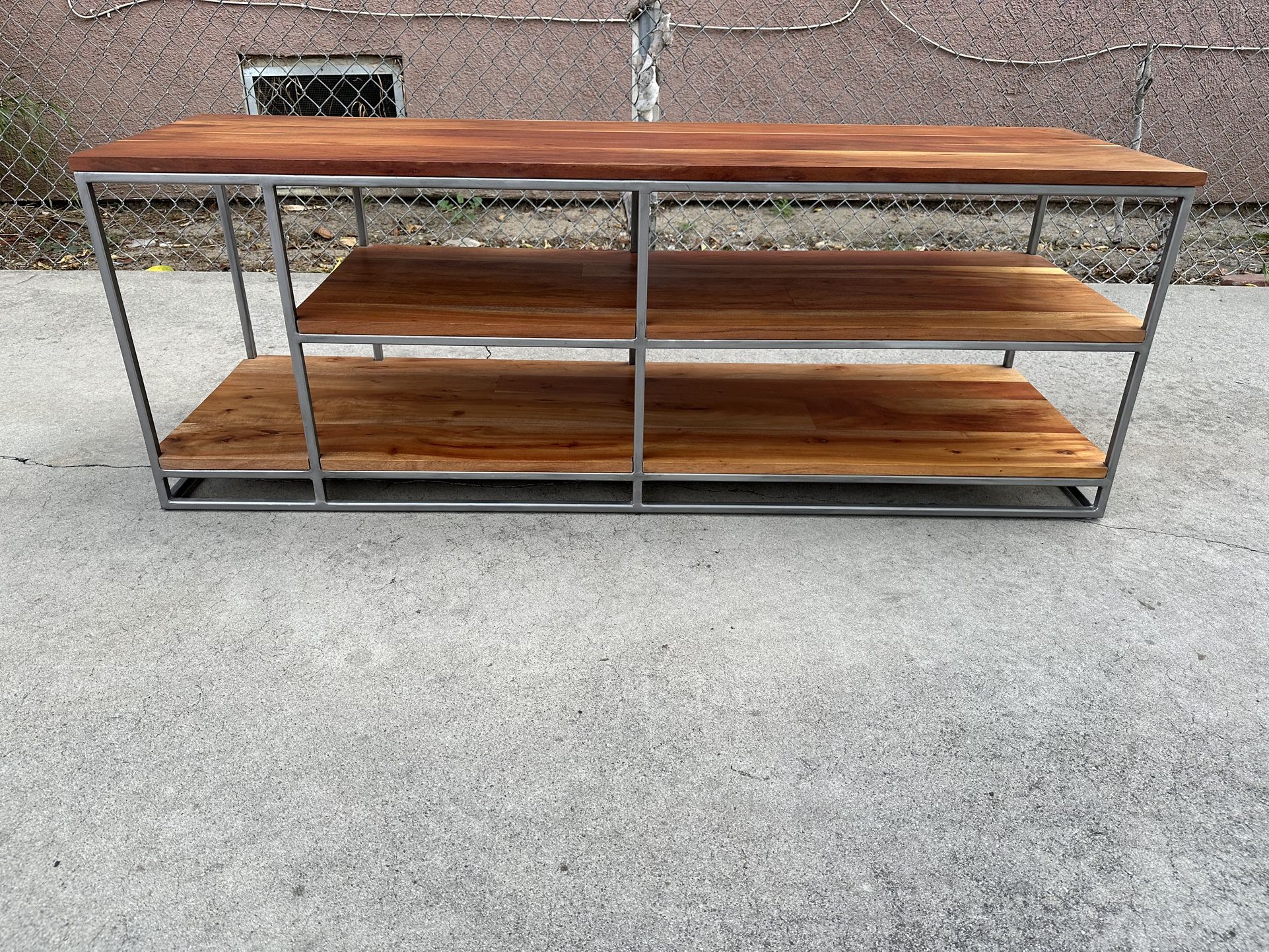 CB2 Open Storage Media Console Entertainment Center Tv Stand