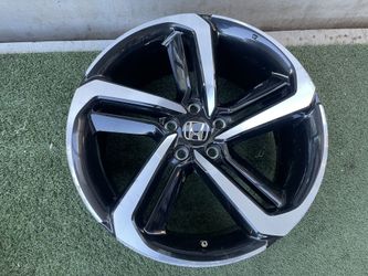 19” ORIGINAL HONDA ACCORD SPARE WHEELS - Black- Machine 