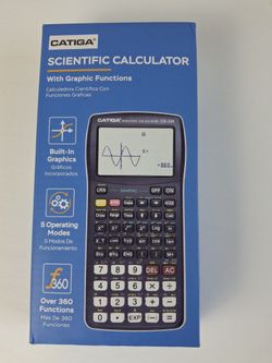 Business Scientific Calculator with Graphic Functions CS-229 Blue