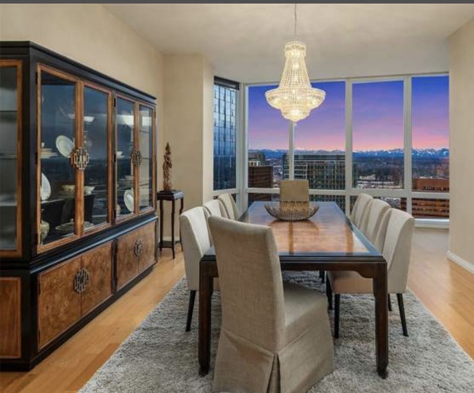Designer Solid Wood Dining Table And Cupboard