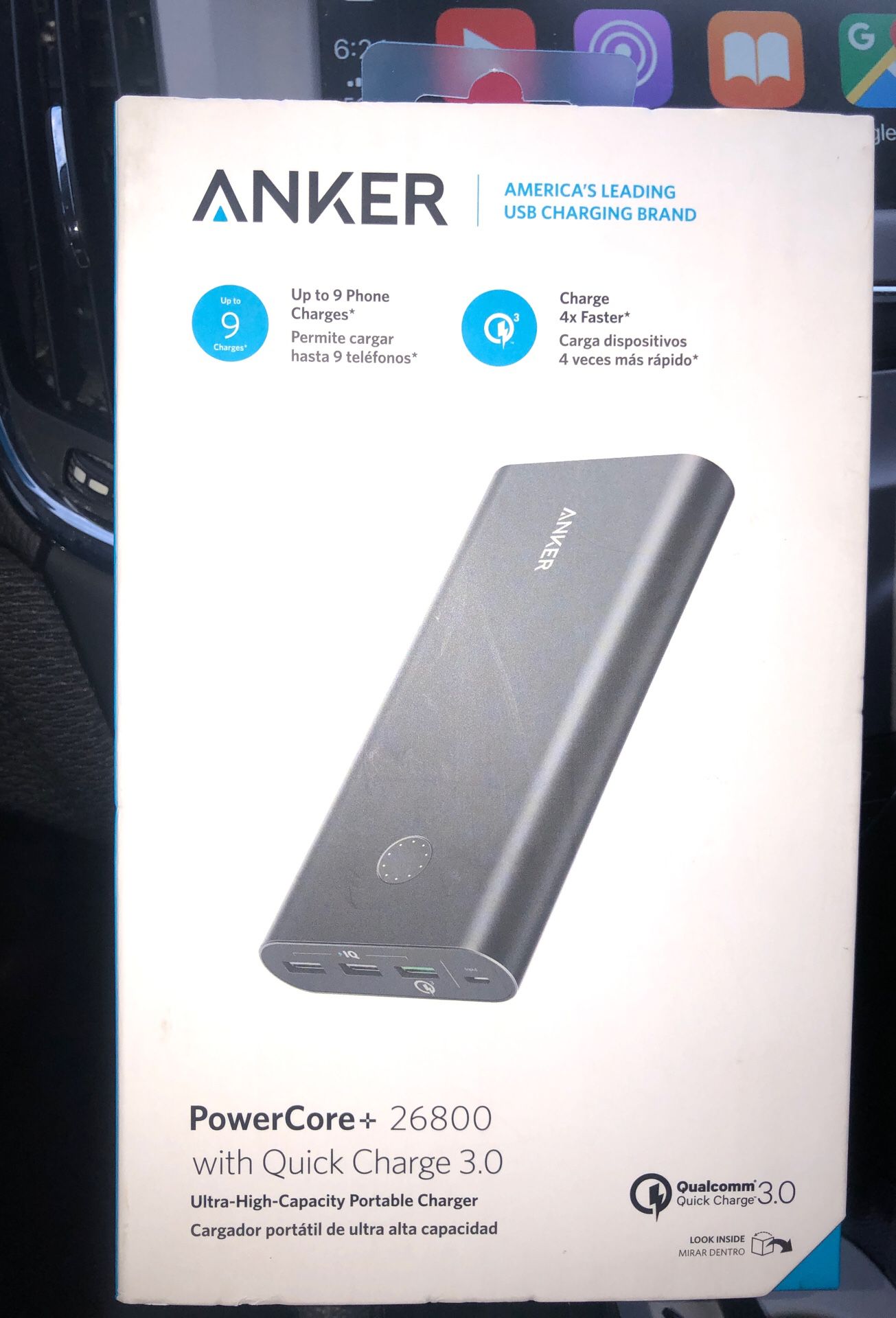 Anker PowerCore+ 26800 Portable Charger & Power Bank - Unopened!