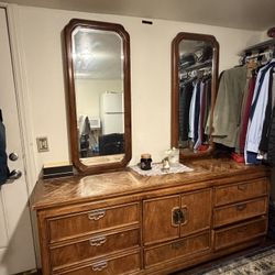 ‏Dresser+ Couch+ bedside table