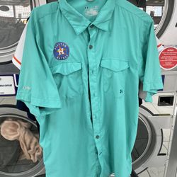 Houston Astros Under Armour Fishing Shirt 