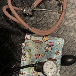 Pedi Stethoscope And Adult B/P Cuff 