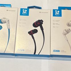 Mijiaer / Langsdom In-Ear Wired Earphones with Microphone – HD Sound Earbuds