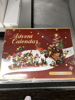 Advent Calendar Christmas Building Block Set