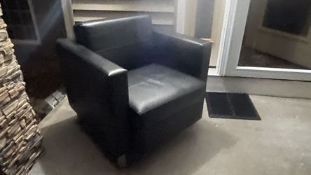 Black Arm Chair