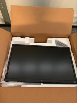 New LG monitor 24 inches 24BK55